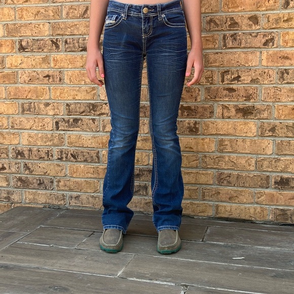 Wishful Park girls jeans size 14-16 - Picture 1 of 5